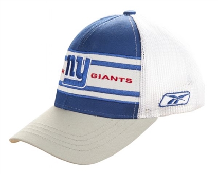Michael Strahan Personal Game Used New York Giants Sideline Hat